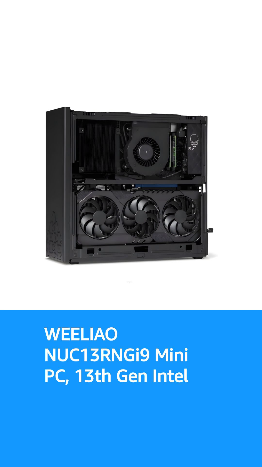 2023 Intel NUC 13 Extreme Compute Kit NUC13RNGi9 Gaming Mini PC